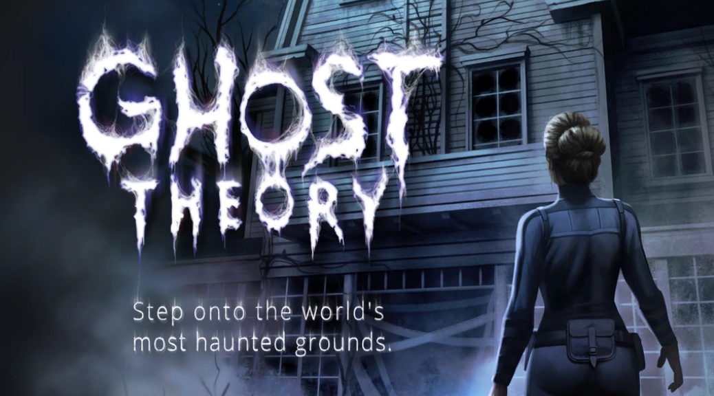 Ghost Theory, video game, title, Barbara, woman, dark, shadows, haunted house, cobwebs, night