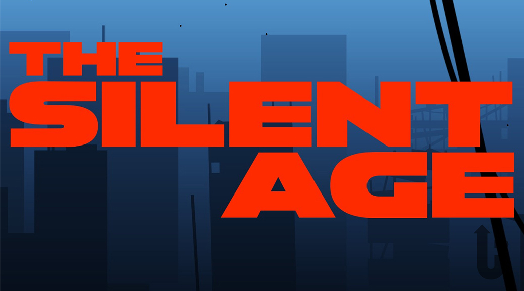 The Silent Age, video game, box art, title, skyline